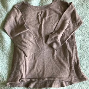 American Eagle women’s M taupe sweater
